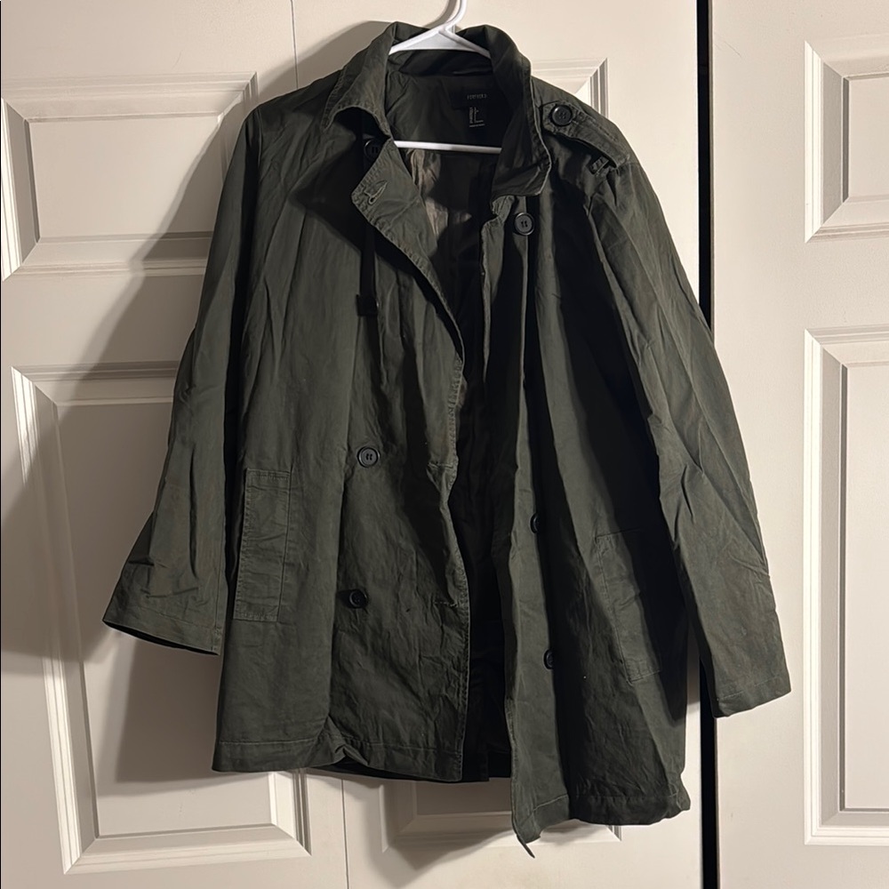 H&M Green Military Field Jacket